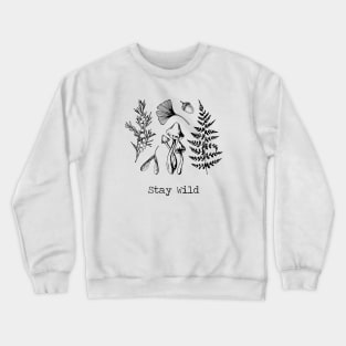 Stay Wild Forest Elements Crewneck Sweatshirt